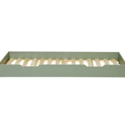 WOOOD Nikki Bedbank Incl Bedlade - Grenen - Groen - 208x100