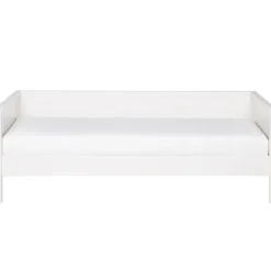 WOOOD Nikki Bedbank Incl Bedlade/Lattenrol - Grenen - Wit - 73x208x100