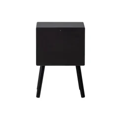 WOOOD Ozzy Nachtkastje Hout Zwart 53x36x30