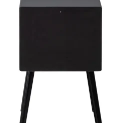 WOOOD Ozzy Nachtkastje Hout Zwart 53x36x30