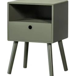 WOOOD Ozzy Nachtkastje Hout Warm Groen 53x36x30