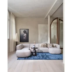 WOOOD Polly Bank Links- Polyester - Zand - 71x353x150/245