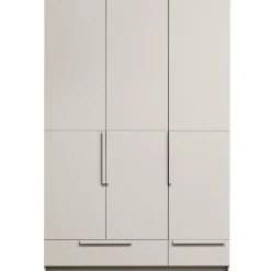 WOOOD Pure 3-deurs Hang/Legkast Splitdeur - Grenen - Dust - 215x142x60