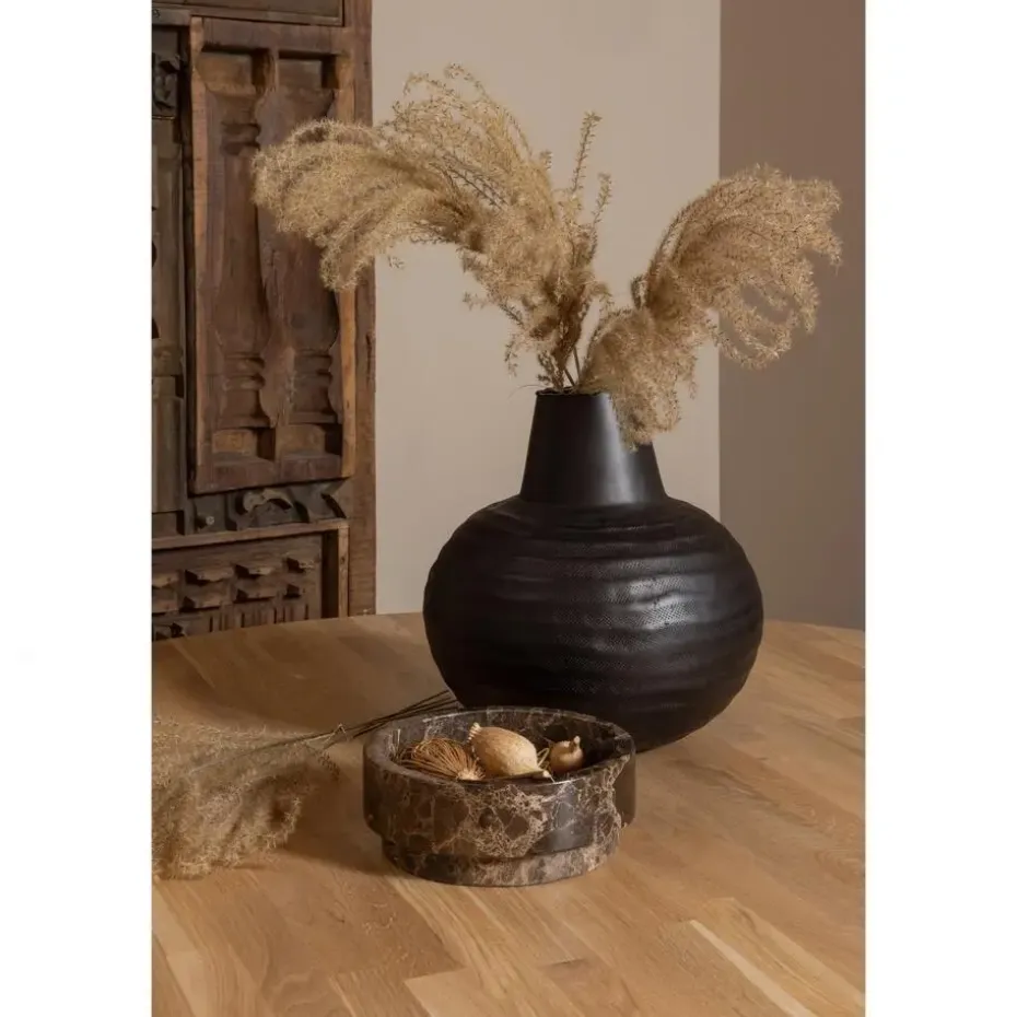 WOOOD Rhonda Eettafel - Rond - Eiken - Naturel - Ø129 cm