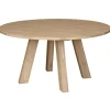 WOOOD Rhonda Eettafel XL - Rond - Eiken - Naturel - Ø150 cm