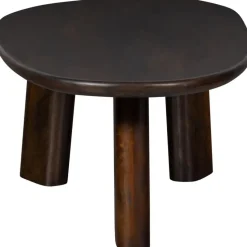 WOOOD Roundly Salontafel - Mangohout - Walnoot - 40x110x60