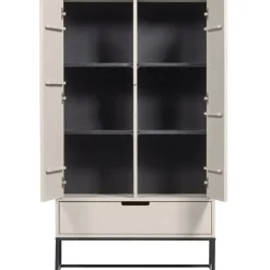 WOOOD Silas 2-Deurs Kast - Grenen - Dust - 149x85x36