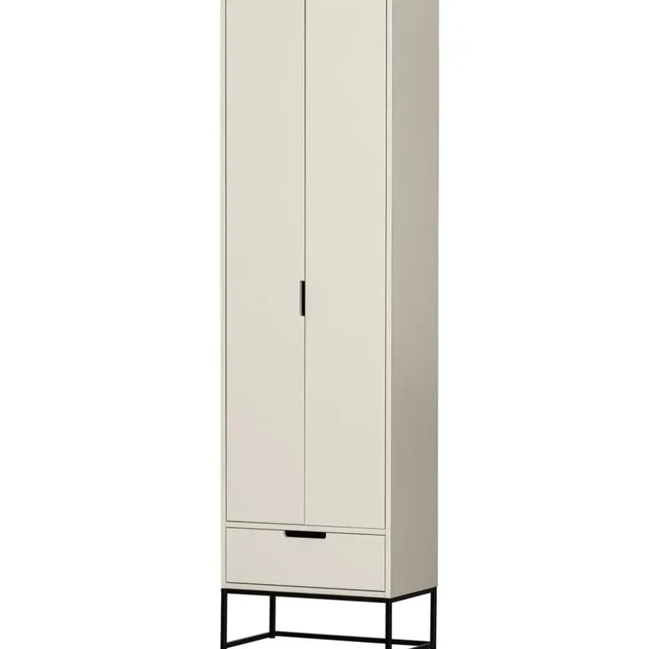 WOOOD Silas Hoge Kast - Grenen - Dust - 210x60x36