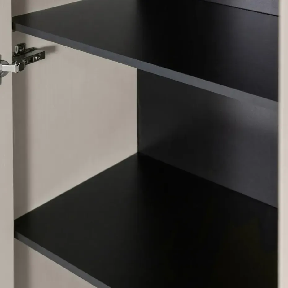 WOOOD Silas Hoge Kast - Grenen - Dust - 210x60x36