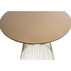 WOOOD Suus Bijzettafel - Metaal - Goud - 46xØ35