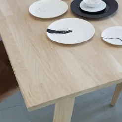 WOOOD Tablo A poot - Eiken - Transparant - Set van 2