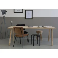 WOOOD Tablo A poot - Eiken - Transparant - Set van 2