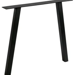 WOOOD Tablo A Poot Kd 1 Stuks - Metaal - Zwart - 72x79x10