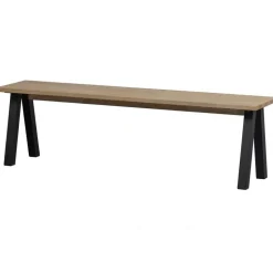 WOOOD Tablo Eetkamerbankje - Eiken - Naturel - 46x160x35