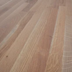 WOOOD Tablo Ovaal Tafelblad Incl. 2-Standen Poot - Grijs -74,4x220x90