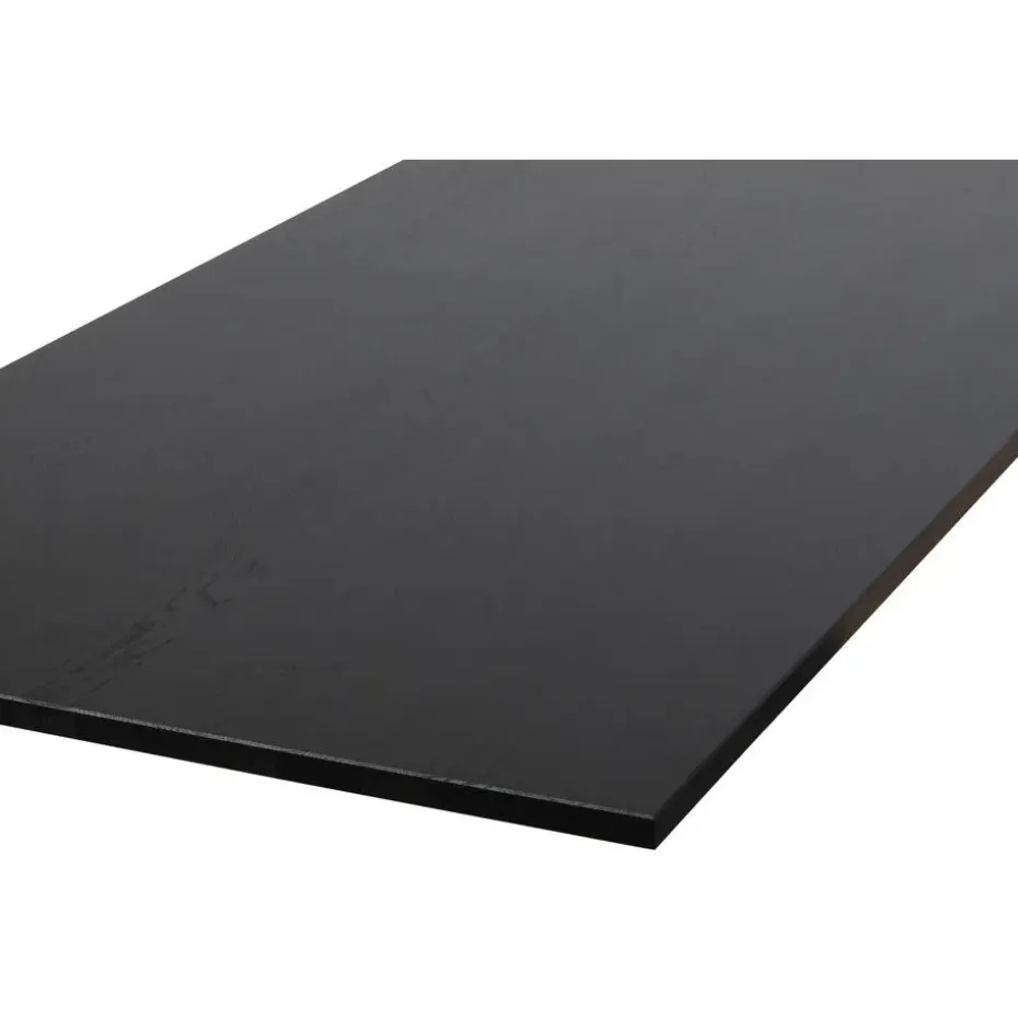 WOOOD Tablo Tafelblad - Eiken - Blacknight - 3x180x90
