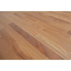 WOOOD Tablo Tafelblad Rond - Eiken - Grijze Olie - 2,4x120x120