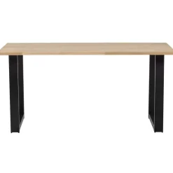 WOOOD Tablo U-Poot/Maastricht 1 Stuk - Metaal - Zwart - 72x79x10