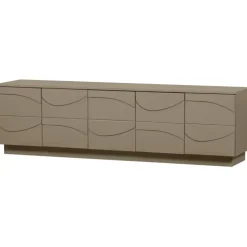 WOOOD Teo TV-Meubel - Grenen - Mud - 52x180x40