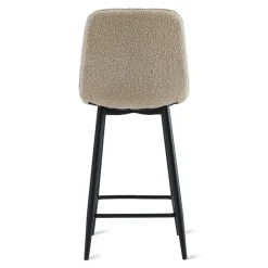 2x Barkruk Yerevan - Bouclé Taupe