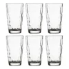 6x Stuks tumbler waterglazen/sapglazen Diamond Dof 470 ml