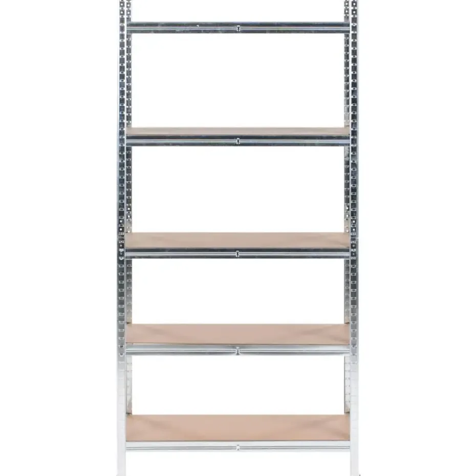 XITTA - Stellingkast set van 2 - Zilver - 150 cm - Staal