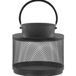 YAMDENA - Lantaarn - Zwart - IJzer