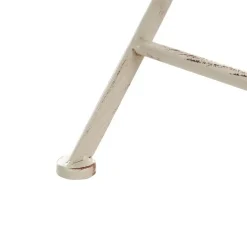 YAVIZA - Set van 2 tuinstoelen - Lichtbeige - IJzer