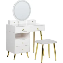 YVES - Kaptafel - Wit - MDF