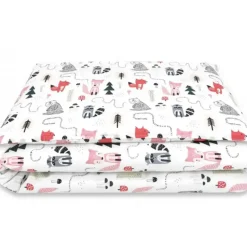 Zavelo Ledikant Dekbedovertrek Vosje 100 x 135 cm