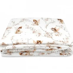 Zavelo Peuter Dekbedovertrek Fairy Beige 120 x 150 cm