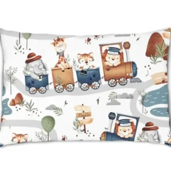 Zavelo Peuter Dekbedovertrek Treintje 120 x 150 cm