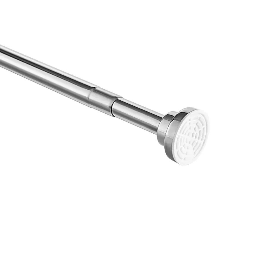 Zelf Opspannende Gordijnroede voor Gordijn - Zilver