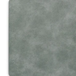 Zeller placemats lederlook - grijs - 45 x 30 cm