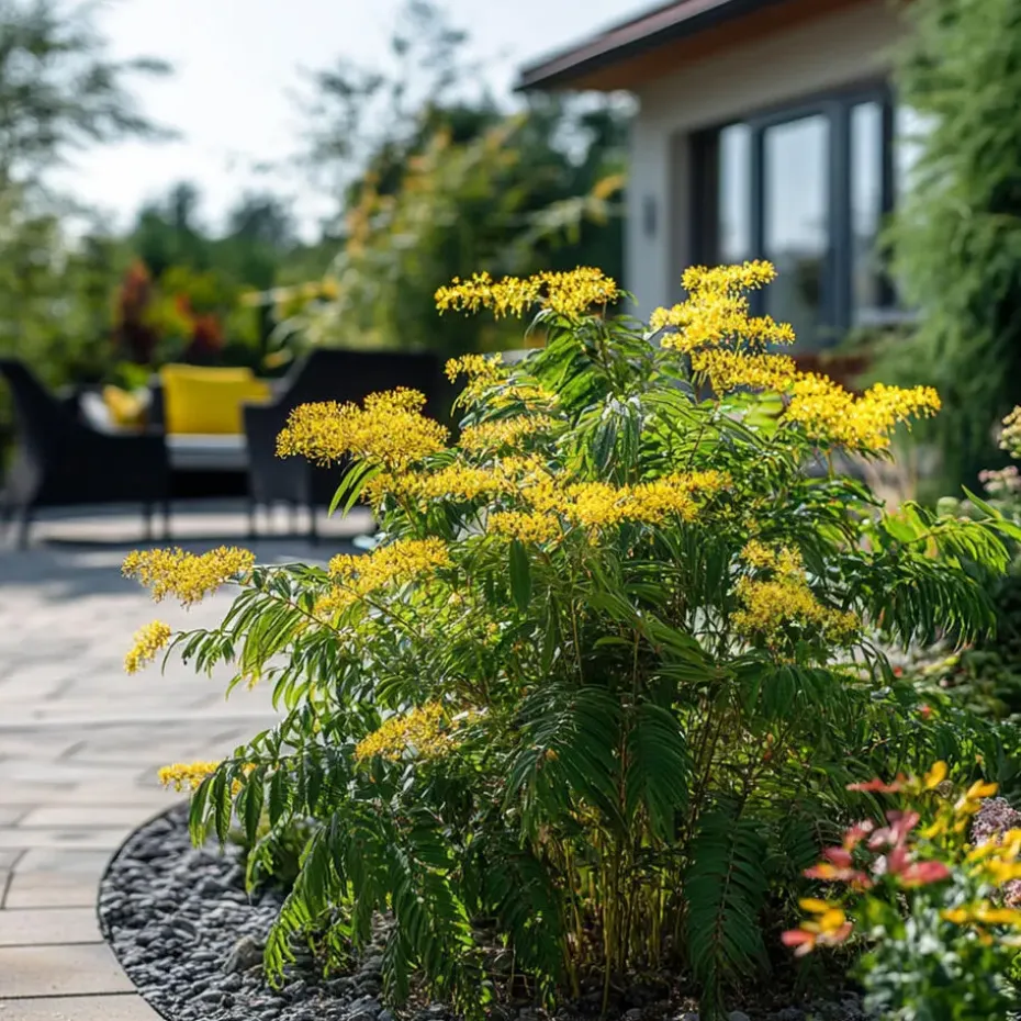 Zilveracacia - Set van 6 - Mimosa dealbata - Hoogte 25-40cm - ⌀9cm