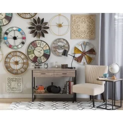 ZUCHWIL - Wandklok - Goud - IJzer